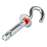 TAE-8X45A | Bolsa con 4 taquetes expansivos 8x45 mm con armella abierta