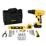 TALI-12PK | Kit taladro inalámbrico 3/8', 12 V, y accesorios en maleta