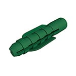 TAQ-1/2P | Bolsa con 50 taquetes de plástico 1/2', Fiero