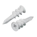 TAQ-1/2TP | Bolsa con 100 taquetes de plástico 1/2', para panel de yeso