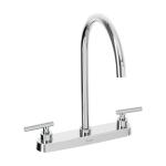 TBF-82 | Mezcladora para fregadero, manerales palanca, cromo, Tubig