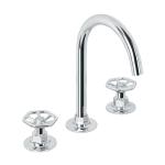 TBM-91 | Mezcladora p/lavabo,taladros separados,redondos,cromo,Tubig