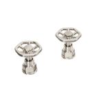 TBMM-61N | Juego de 2 manerales para mezcladora, volante, satín, Tubig