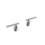 TBMM-62 | Juego de 2 manerales para mezcladora, palanca, cromo, Tubig