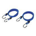 TENS-2L | Bolsa con 2 tensores elásticos azules de 90 cm, Pretul