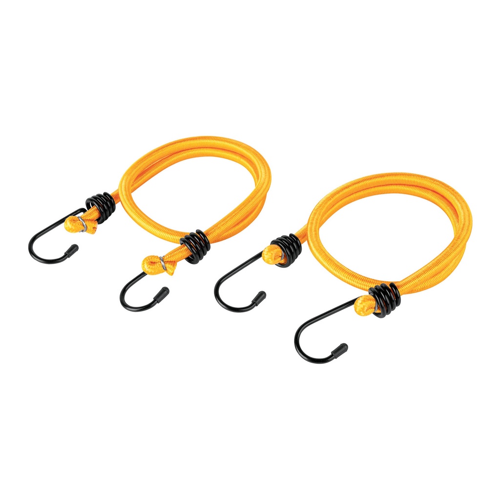 TENS-2M | Bolsa con 2 tensores elásticos amarillos de 60 cm, Pretul