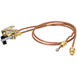 TEPAR-60 | Termopar con piloto, tubo de cobre, 60 cm, Foset