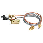 TEPAR-60A | Termopar con piloto, tubo de aluminio, 60 cm, Foset