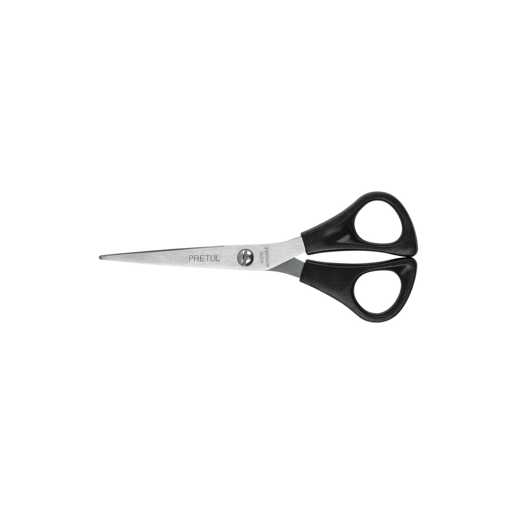 TINOX-6R | Tijera 6' de acero inoxidable para casa y oficina, Pretul