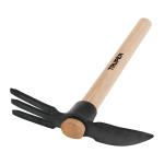 TJA-1 | Rastrillo-pico, mango de madera 14', Truper