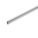 TO-518 | Tubo ovalado para clóset,1.8 m, acero cromado, Hermex