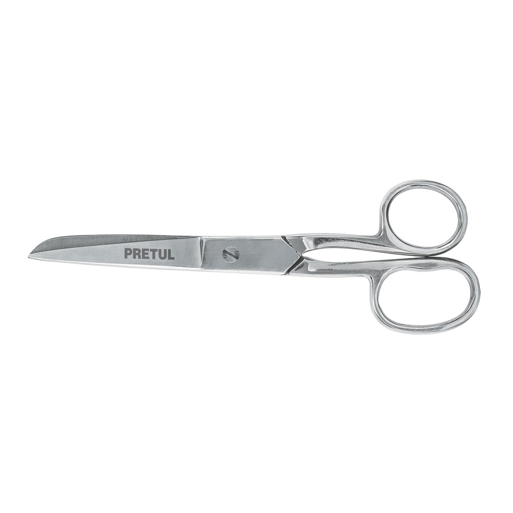 TP-8341-6 | Tijera 6' ojo grande acero inoxidable para costura, Pretul
