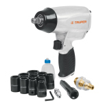 TPN-731EK | Kit de llave de impacto 1/2' con estuche plástico, Truper