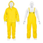 TRA-PRO-S | Conjunto impermeable doble capa, talla CH, Truper