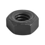 TUE5-1/4 | Bolsa con 250 tuercas 1/4' hexagonales pavonadas, grado 5