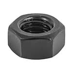 TUE5-5/16 | Bolsa con 150 tuercas 5/16' hexagonales pavonadas, grado 5