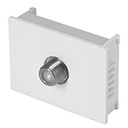 TV15-EB | Toma de televisión, 1.5 módulos, línea Española, blanco