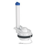 VW-007 | Válvula de descarga 3' para WC de 2 pzas, cadena plástica