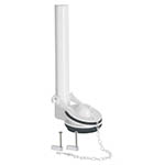 VW-009 | Válvula de descarga 2' para WC de 1 pza, cadena inox, Foset