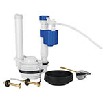 VW-059 | Jgo de reparación p/WC, c/válv ajuste y tornillos metálicos