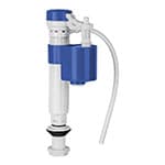 VW-205 | Válvula de llenado, ajustable, de plástico para tanque bajo