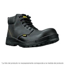 ZC-025N | Zapato industrial negro #25 con casquillo de acero, Pretul