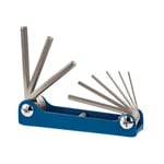 ALL-9M | Juego de 9 llaves allen mm tipo navaja, cuerpo de lámina