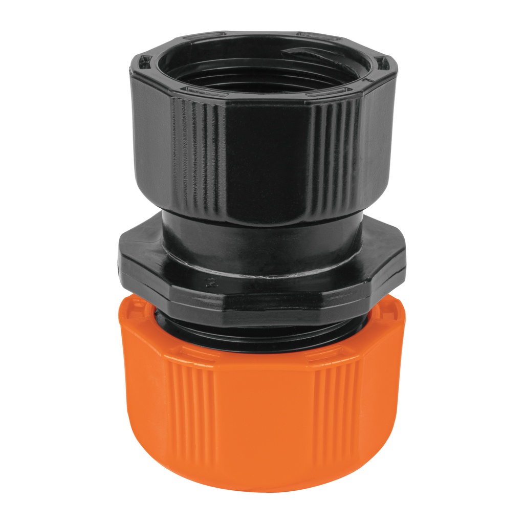 CF-1/2T | Conector 1/2' hembra de ABS con tuerca de ajuste manual