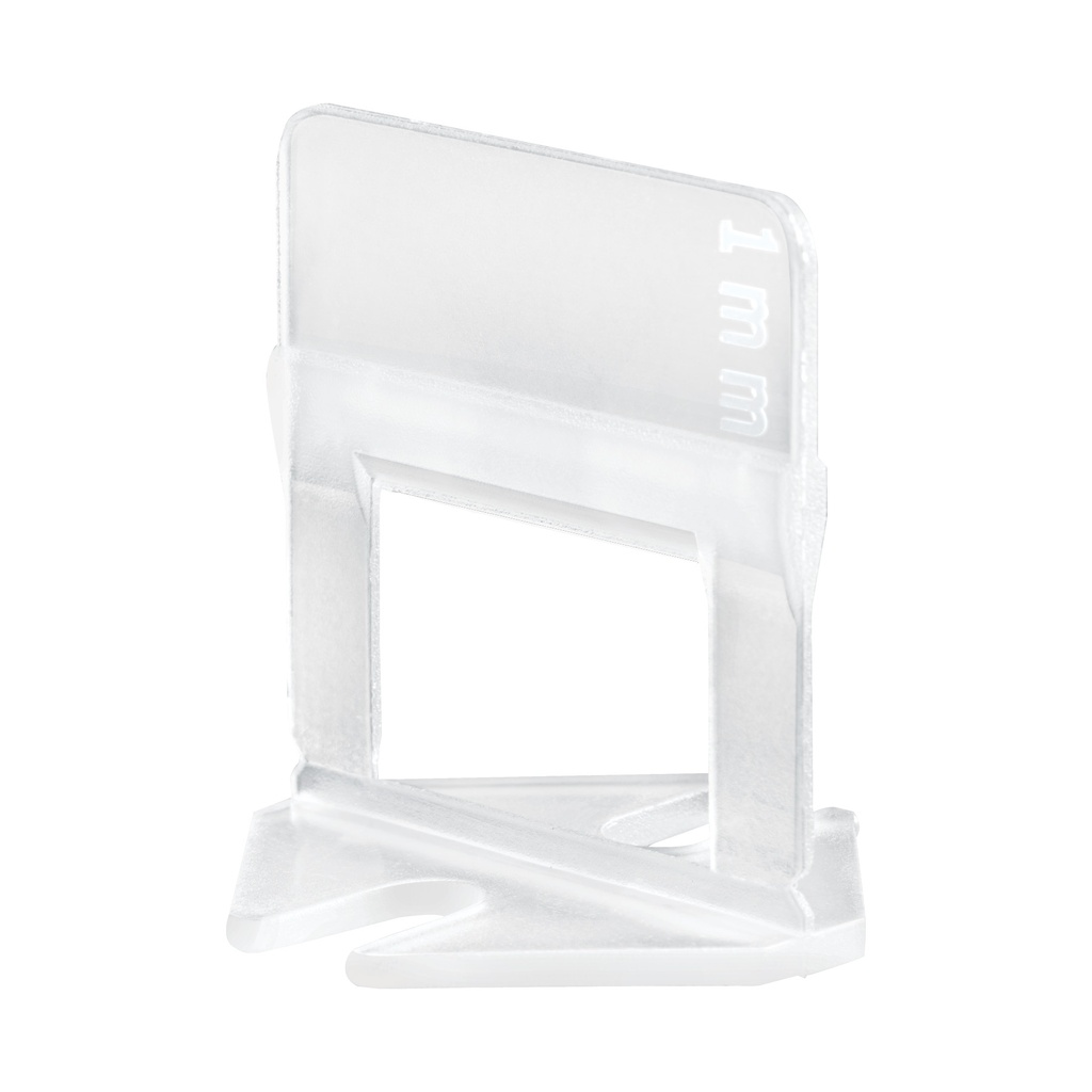 SN-CL10 | Bolsa con 100 anclas de 1 mm, para nivelación de azulejos