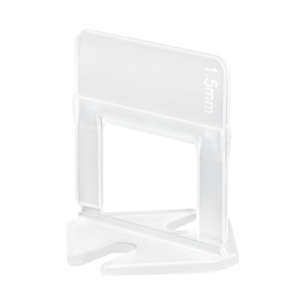 SN-CL15 | Bolsa con 100 anclas de 1.5 mm, para nivelación de azulejos