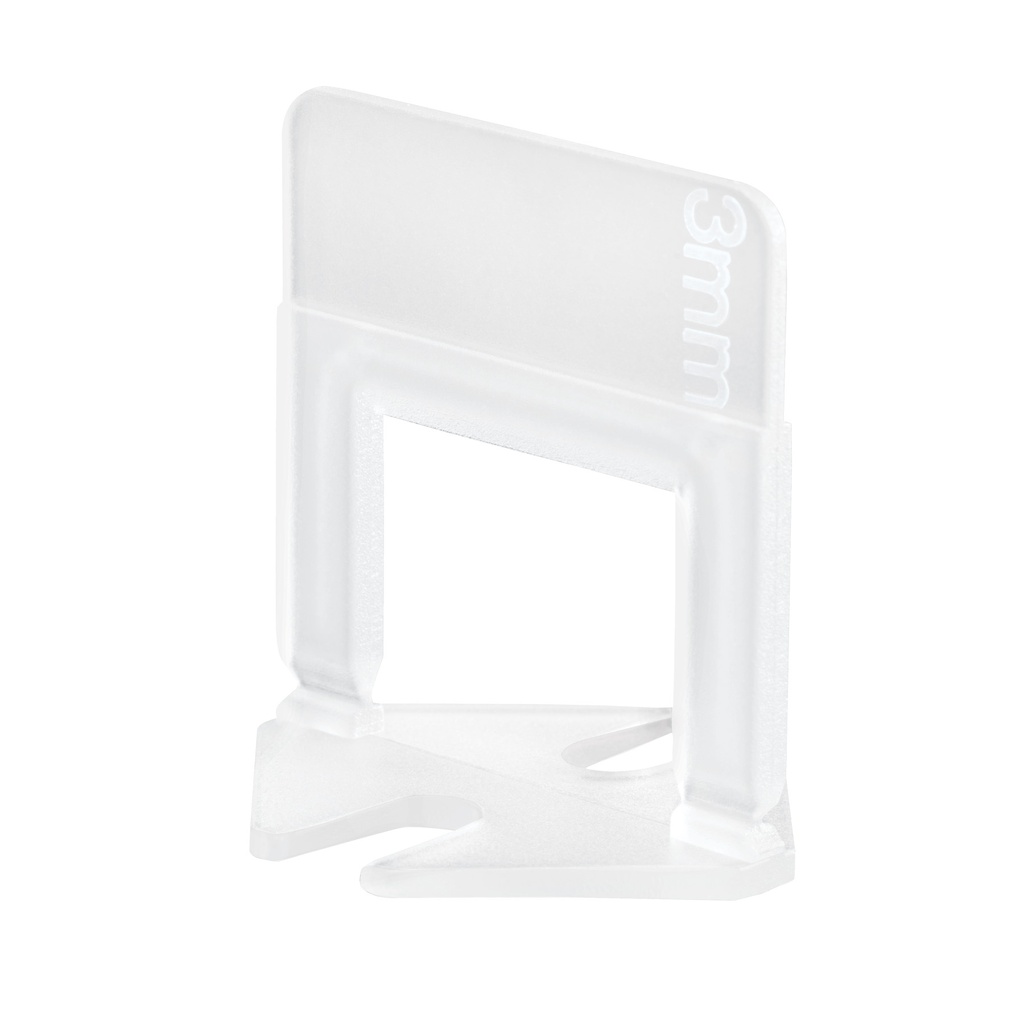 SN-CL30 | Bolsa con 100 anclas de 3 mm, para nivelación de azulejos