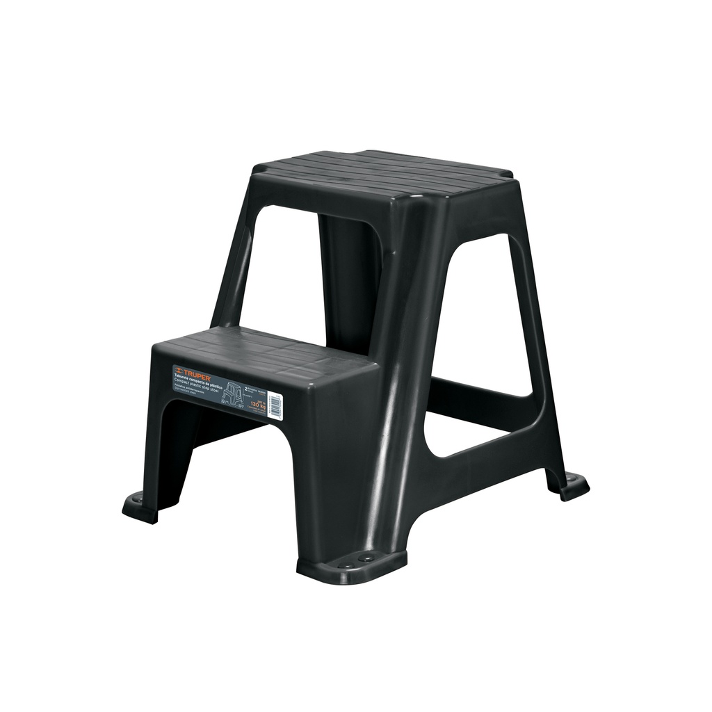TABU-2L | Taburete ligero de plástico, 2 peldaños
