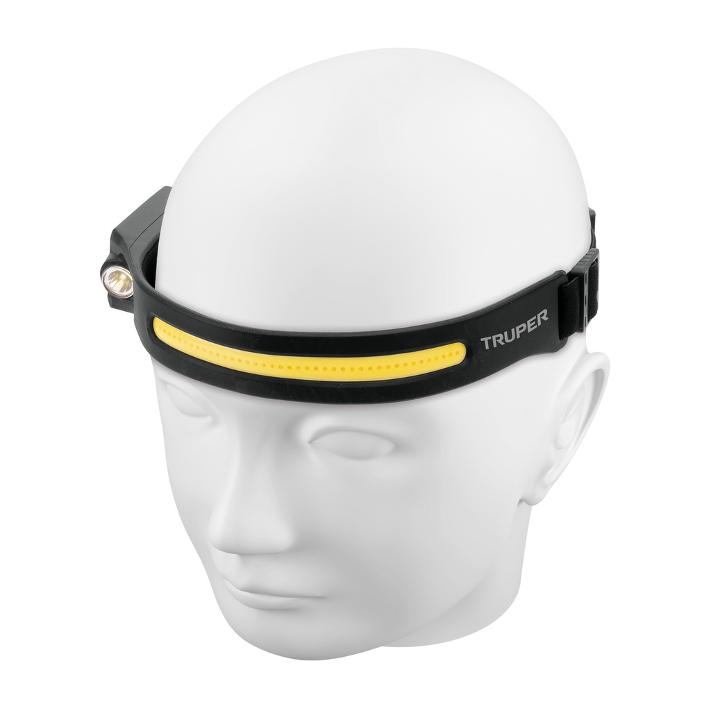 LI-CA-125R | Linterna de minero 125 lm recargable con sensor, Truper