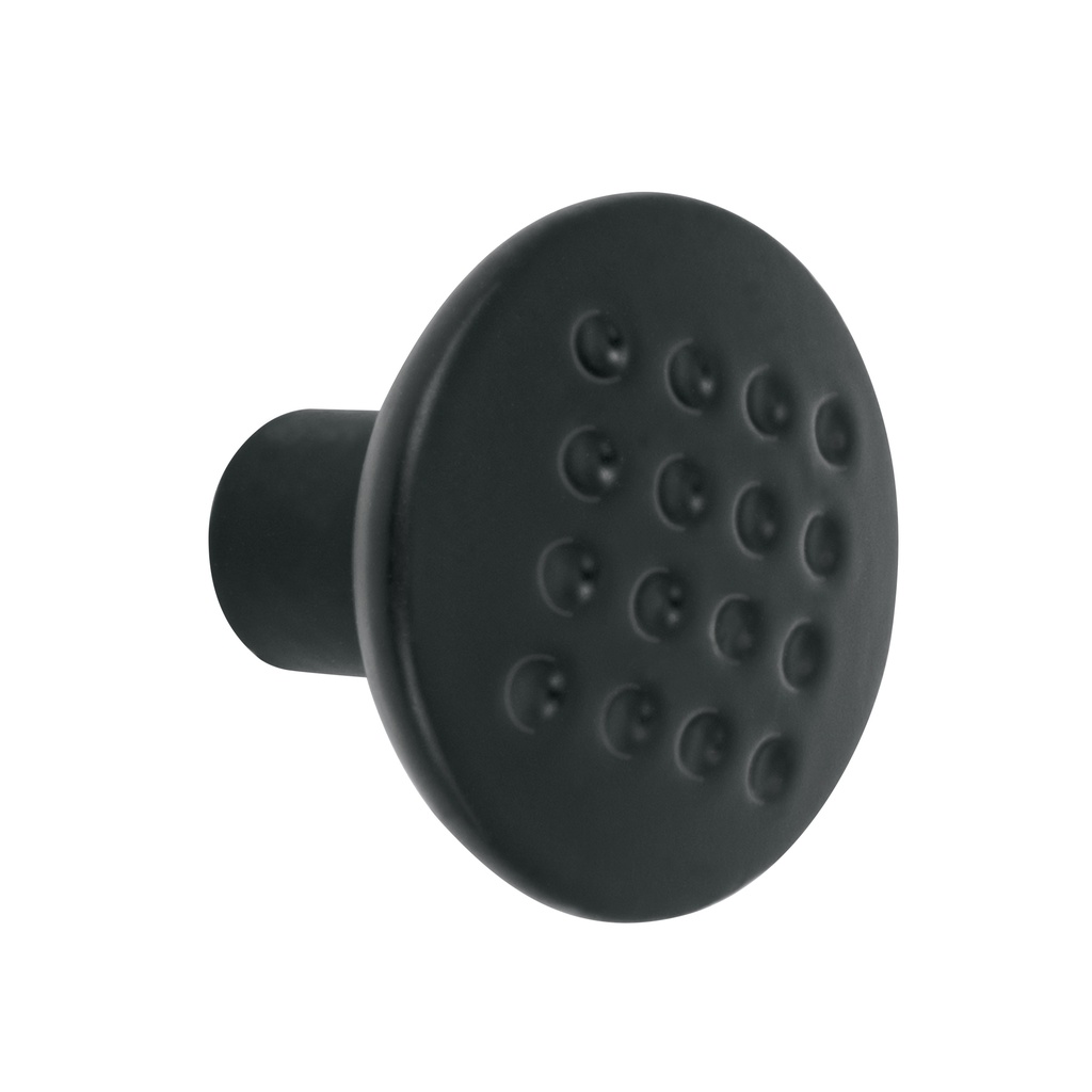 PER-016 | Perilla estilo 'Contempo' acabado negro, Hermex