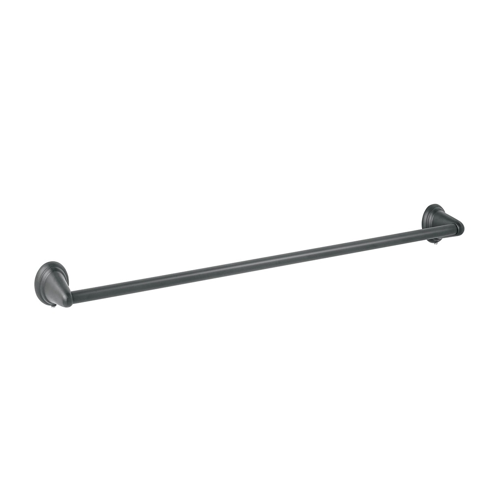 AQA-86M | Toallero de barra metálico acabado negro, Foset Aqua