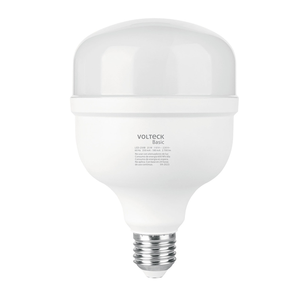 LED-250B | Lámpara LED alta potencia 25W (equiv. 250W) luz de día Basic