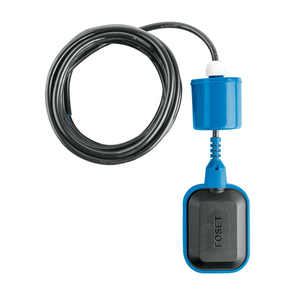 FLE-6 | Flotador eléctrico con cable de 6 m, Foset