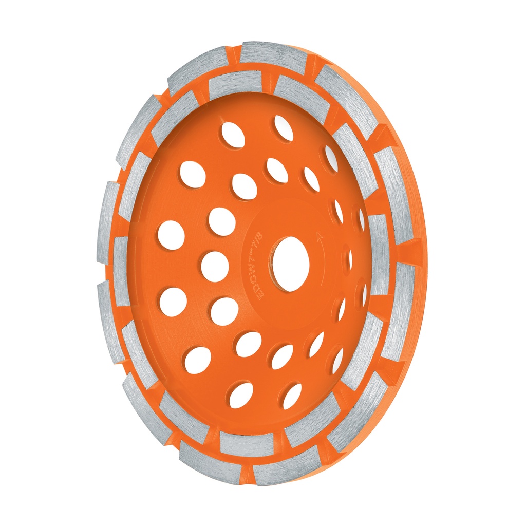 CDT-2174 | Copa de diamante doble segmento 7', usos generales, Truper