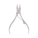 UNA-340P | Alicate para pedicure 4', cabeza curva, Pretul