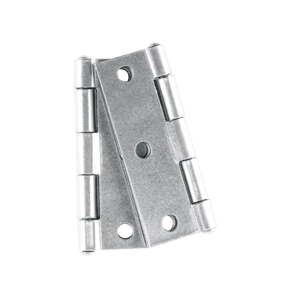 BR-300B | Bolsa con 2 bisagras rectangulares 3', acero pulido