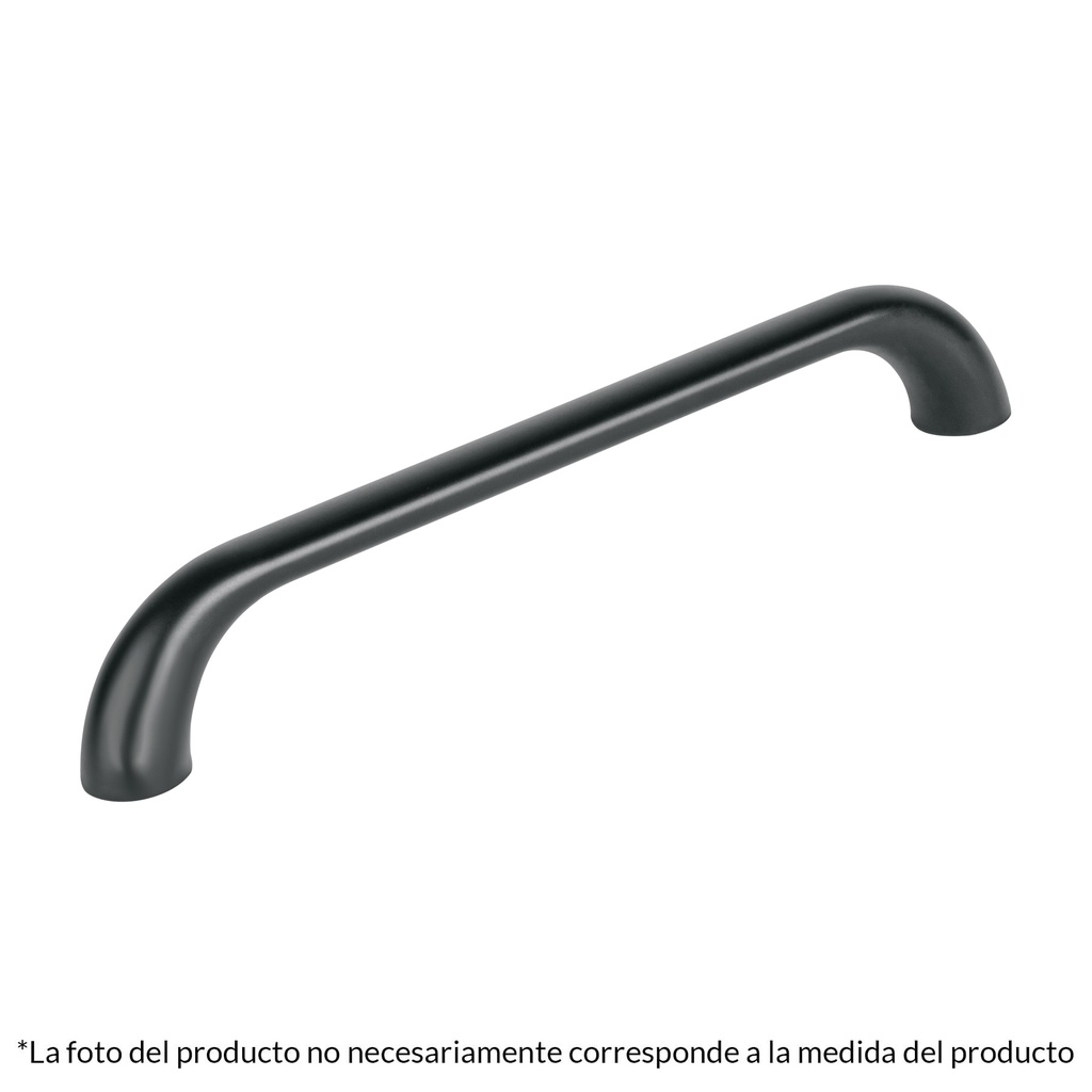 JAL-1661 | Jaladera de 96mm estilo 'Cádiz' acabado negro