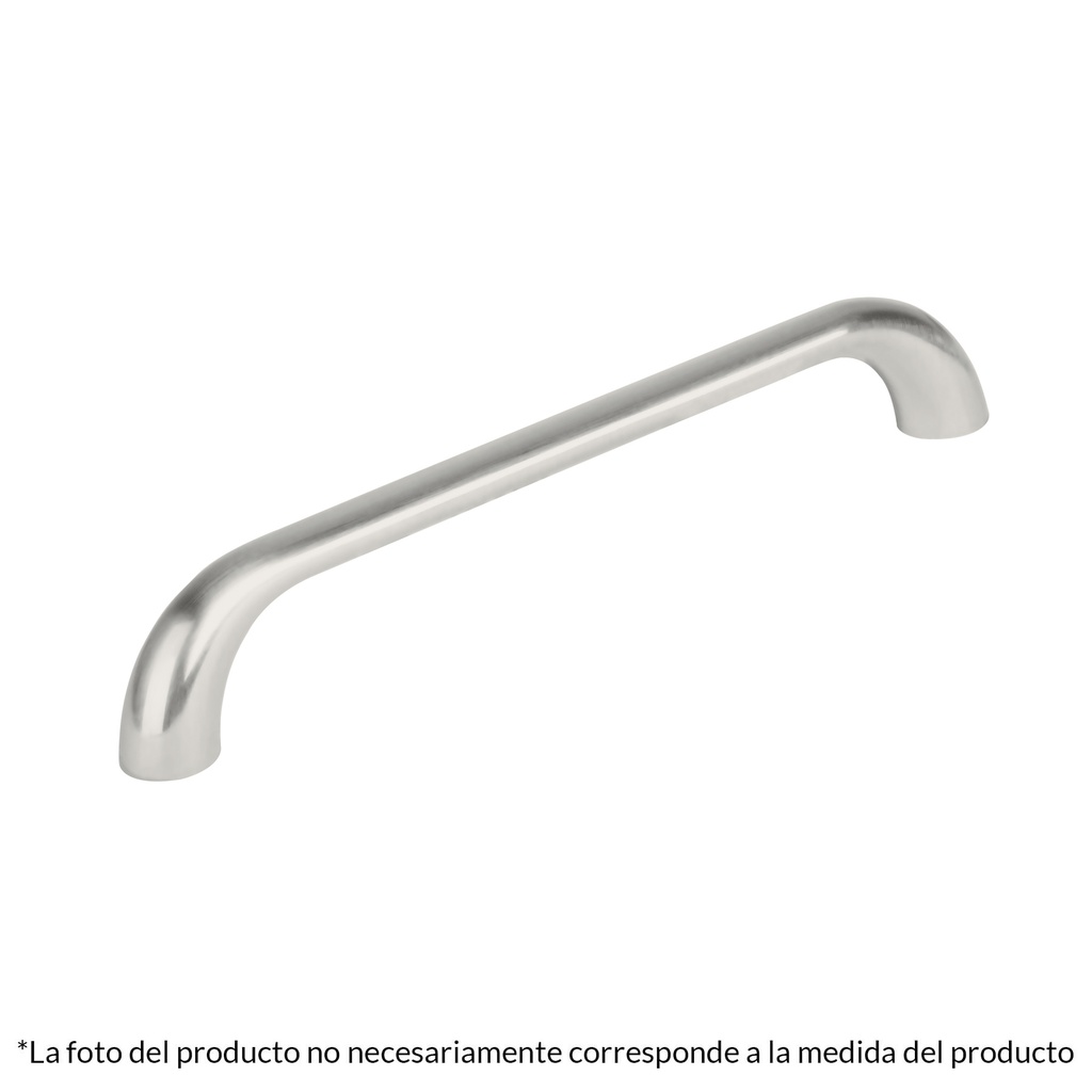 JAL-1611 | Jaladera de 96mm estilo 'Cádiz' acabado níquel satinado