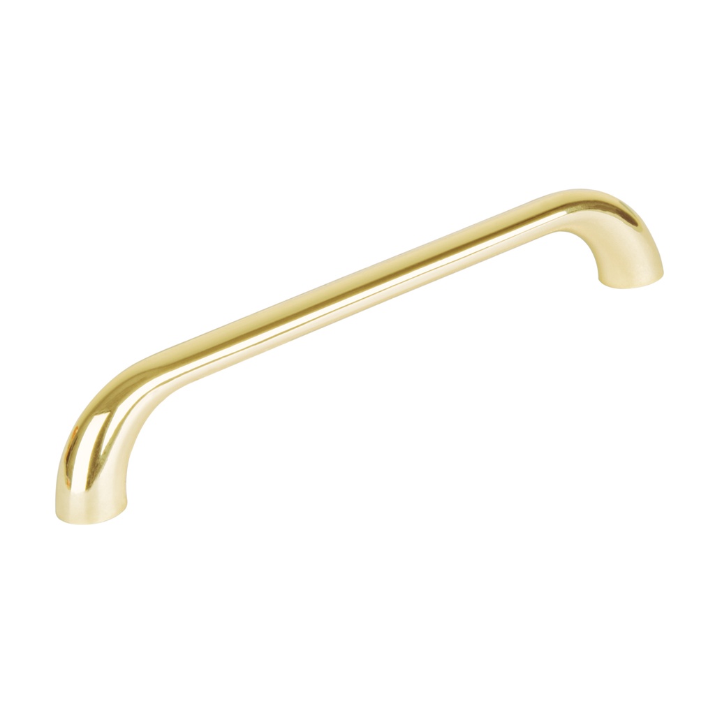 JAL-1622 | Jaladera 128mm estilo 'Cádiz' acabado latón brillante