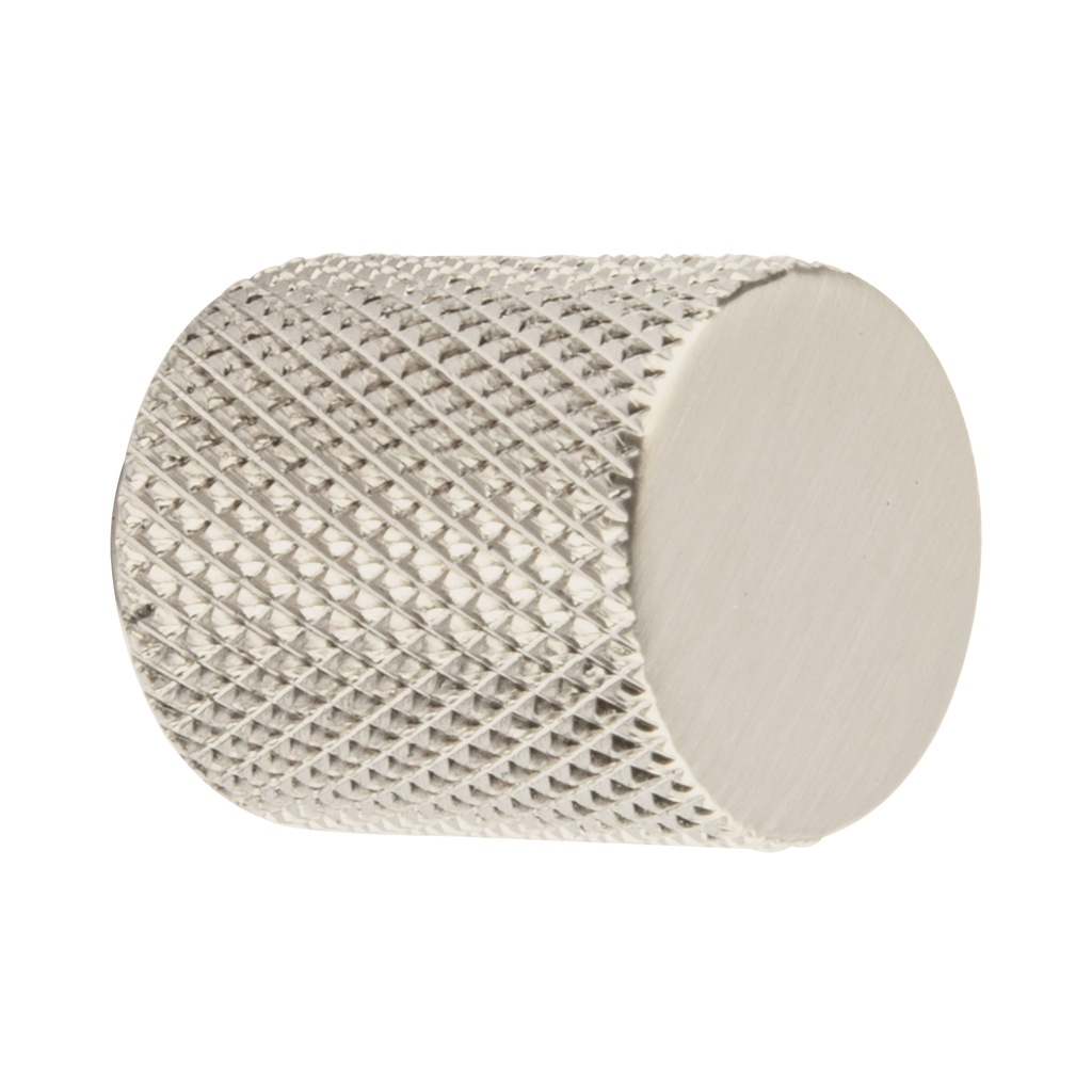 PER-161 | Perilla metálica estilo 'Cádiz', niquel satinado, Hermex