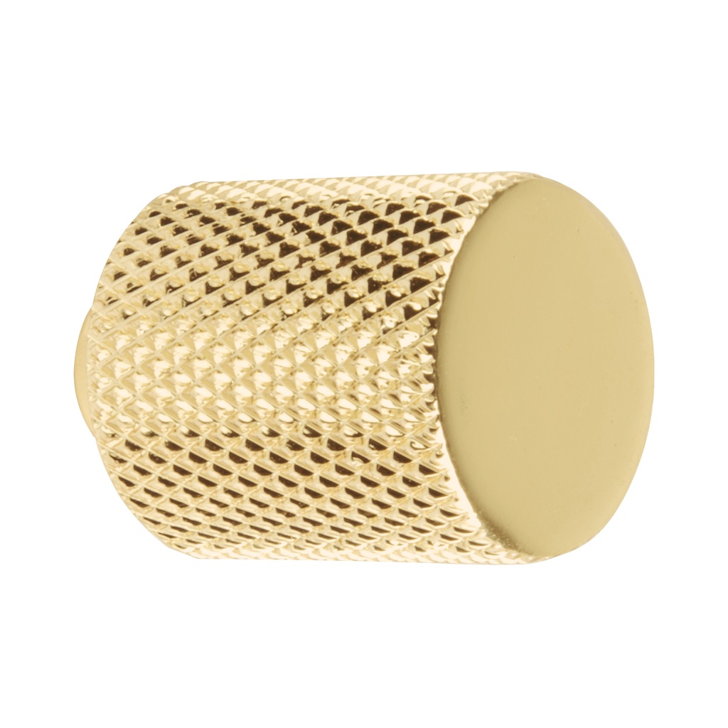 PER-162 | Perilla metálica estilo 'Cádiz', latón brillante, Hermex