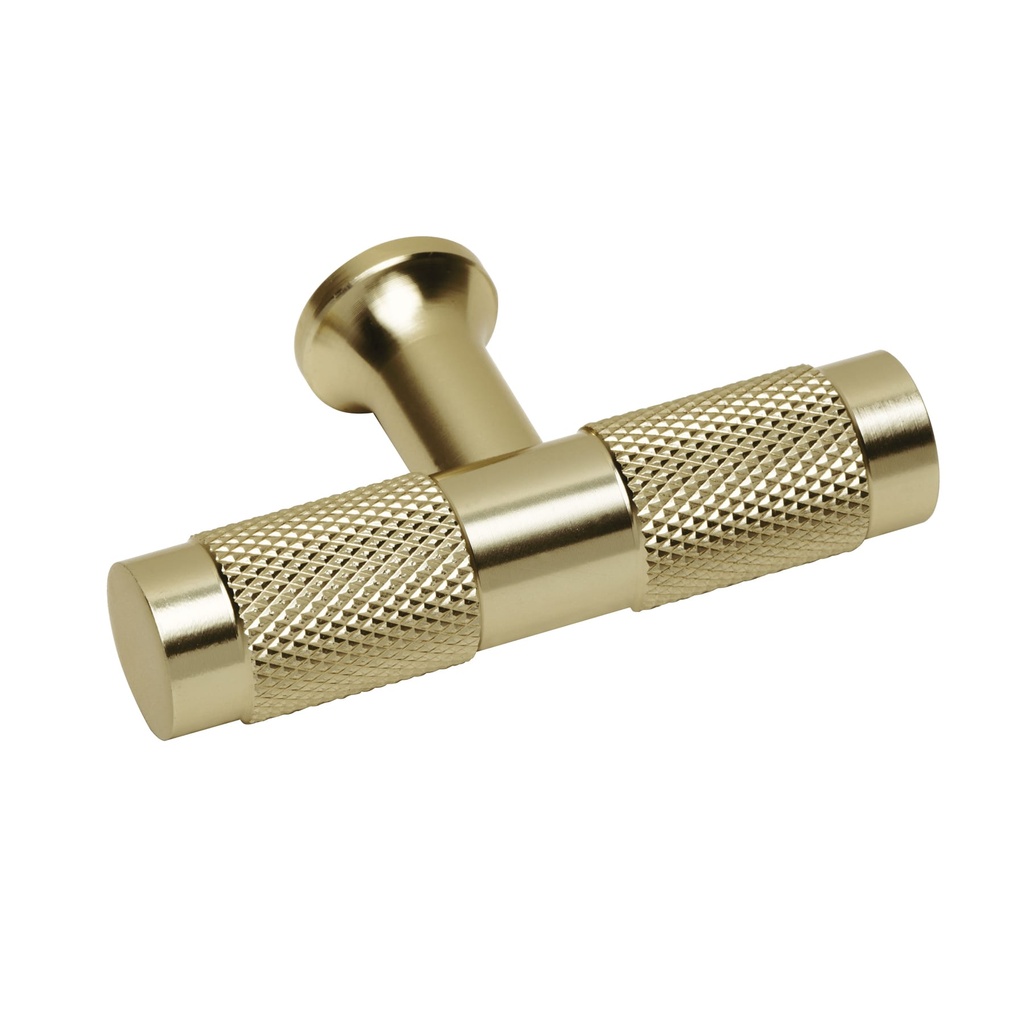 PER-132 | Perilla metálica estilo ' Segovia', latón brillante, Hermex