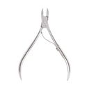 UNA-238P | Alicate para manicure 3-3/4', cabeza recta, Pretul