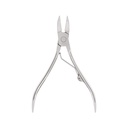 UNA-348P | Alicate para pedicure 4-3/4', cabeza curva, Pretul