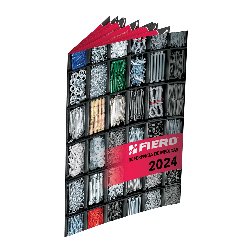 FL-FI-24 | Muestrario de referencia para medidas de tornillería 2024