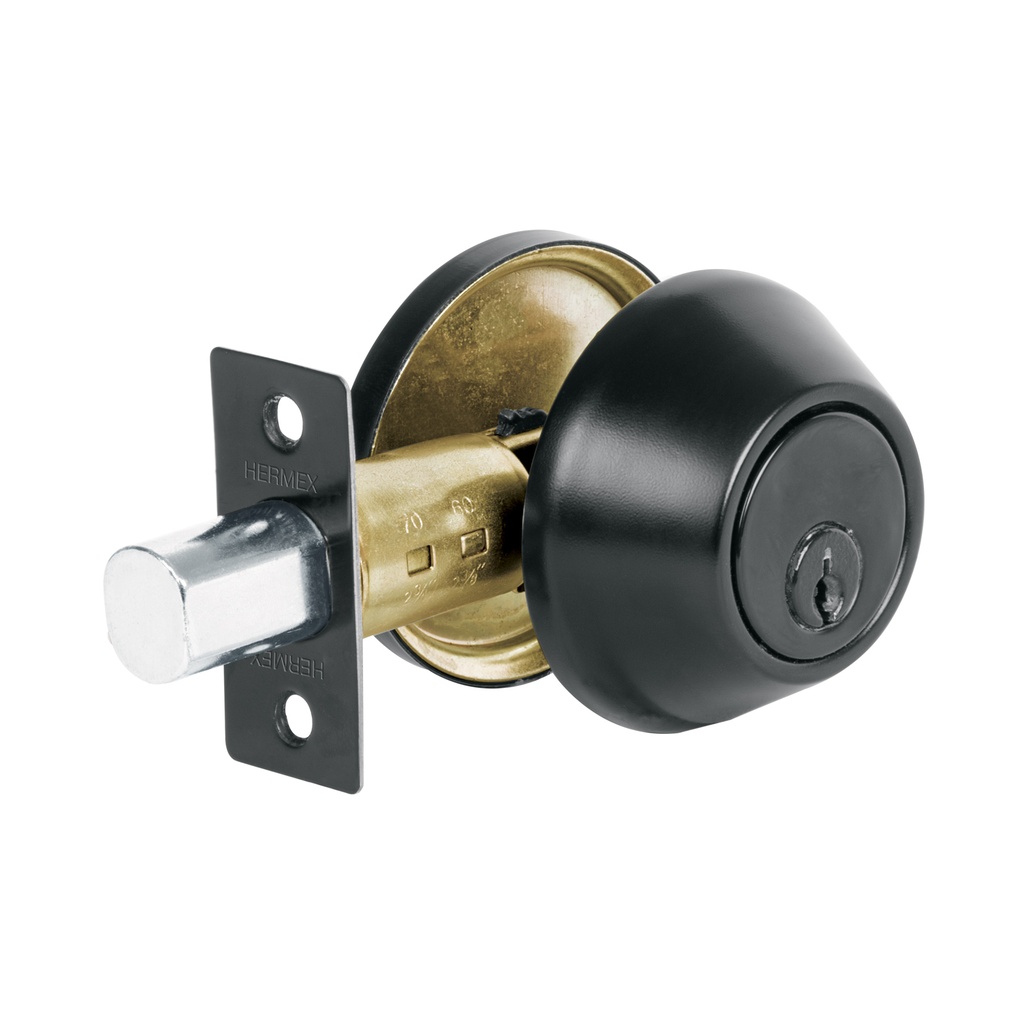 CERO-62P | Cerrojo llave-llave negro, llave tradicional, Basic